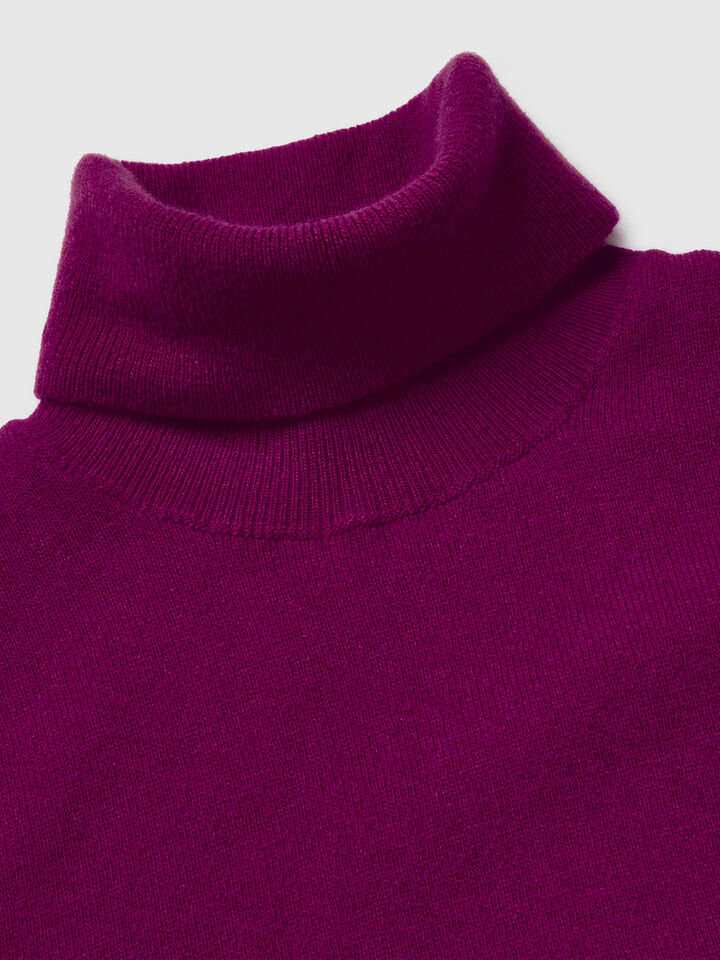TURTLE NECK SWEATER Women image number 3